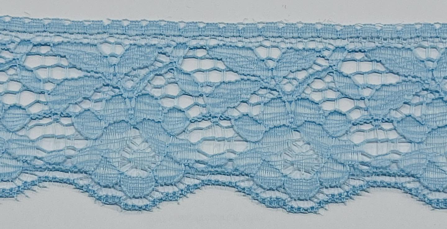 Melsva nėrinių juosta, 5,5cm, 1m 03525
