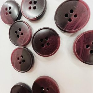 Pusiau purpurinė, plastikinė saga, 20mm, 1vnt 01056