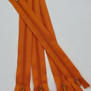 Oranžinis spiralinis užtrauktukas, 20cm, Nr.3, 1vnt 20s/158
