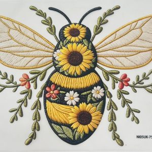 Priklijuojama aplikacija „Bitė”, 22*15,5cm, 1vnt 03555